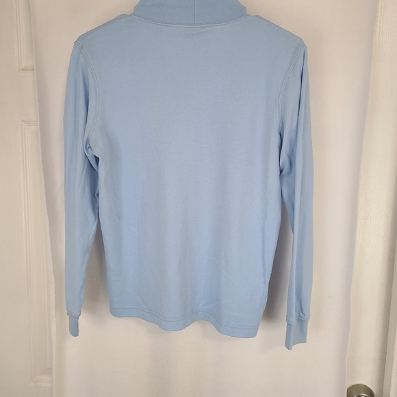 (978) Speculation Petite Woman's Long Sleeve Turtleneck, Size: PS Light Blue - Picture 10 of 16